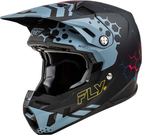 Fly Racing Formule CC Tectonic Helma - Matte Black/Slate 73-4333X