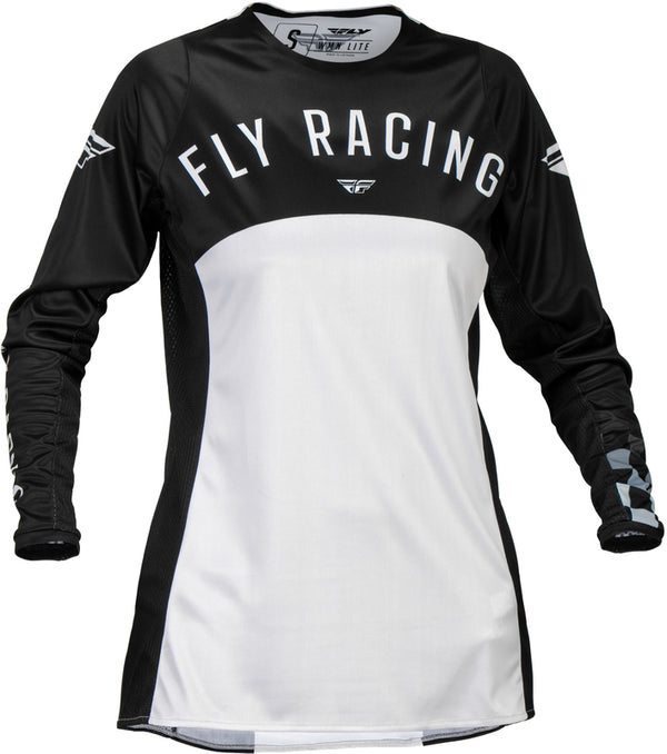 Fly Racing Lite Woman Jersey - černá/světle šedá 377-620S
