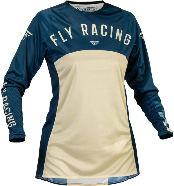 Fly Racing Lite Woman Jersey - Navy/Ivory 377-622l