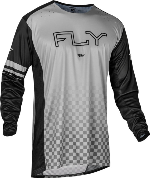 Fly Racing Rayce Bicycle Jersey - Gray/Black 377-0512X