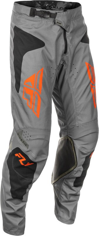Fly Racing Kinetic Sym Pants - šedá/oranžová/černá 378-43228