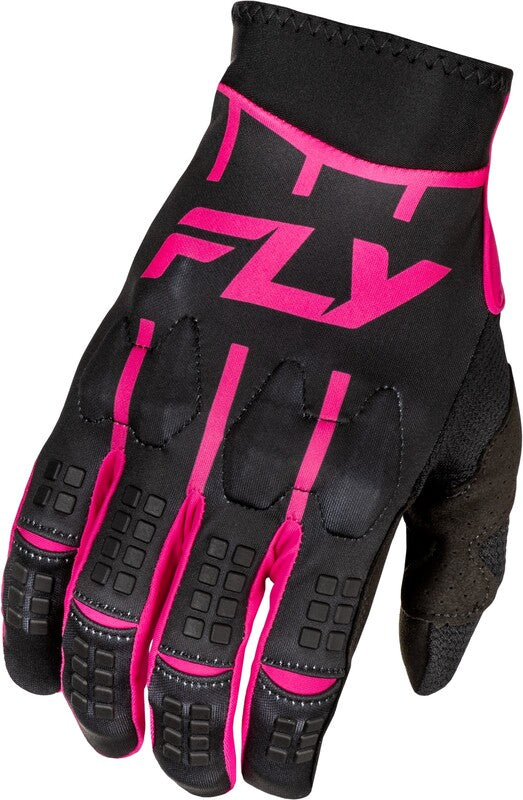 Escape racing evolution dst gloves - black/pink 378-111L