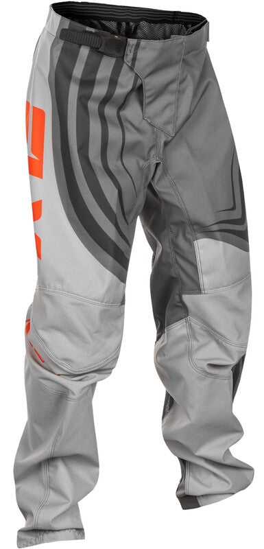 Fly Racing F-16 Youth Pants-Gray/Orange 378-23322