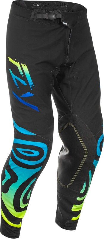 Escape Racing Evolution DST S.E. Zen Pants-Black/Blue/Hi-Vis 378-13434