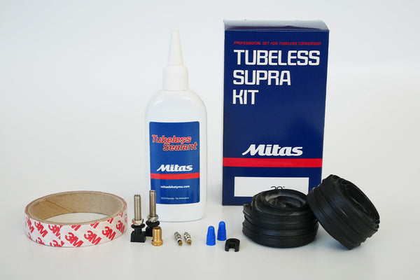 Mitas tubless supra 26 "kit