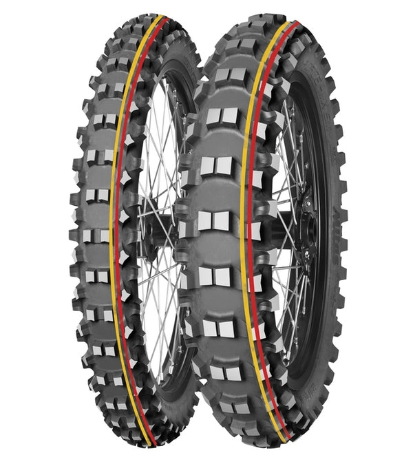 Mitas Tyre Terra Force-MX SM 70/100-19 NHS 42M TT Soft to Medium Red Yellow