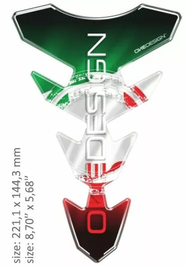 OneDesign Tanin Pad Slim Italská vlajka CGEXS77P