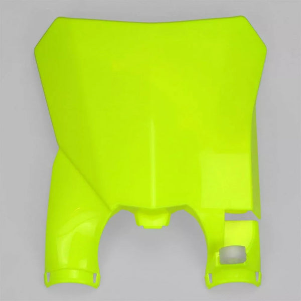 UFO Stadium#Plate CRF450 FL Yellow HO04679#DFU