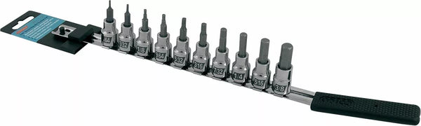 Cruztools Tool Hex Socket Set Inch do 38 hbs