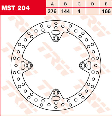 TRW rotor TRW MST204 MST204
