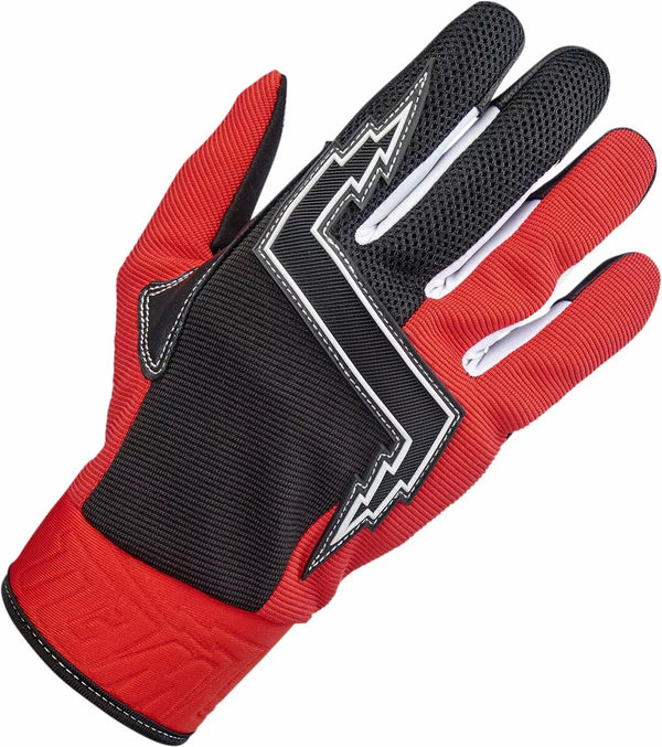 BILTWELL GLOVES BAJA RED/BLK SM 1508-0801-302