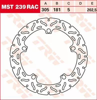 TRW rotor TRW MST239RAC MST239RAC