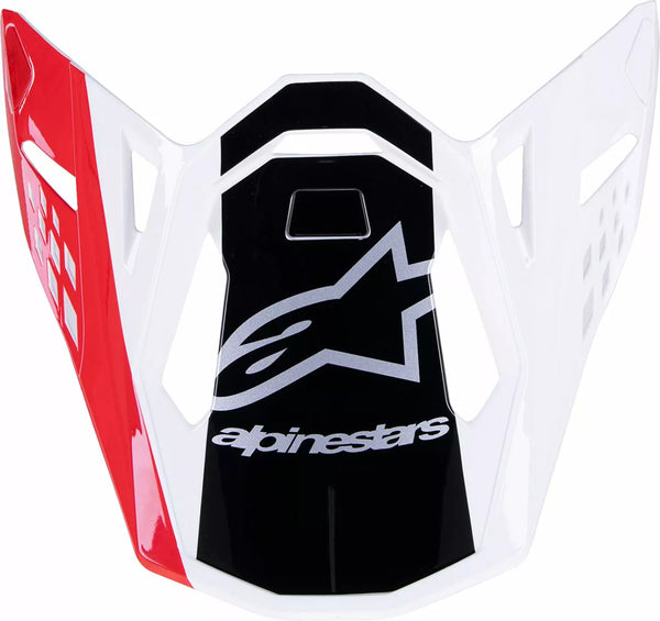Alpinestars (MX) POCOR SM10 UNIT RD/WT 8981623-3182-OS