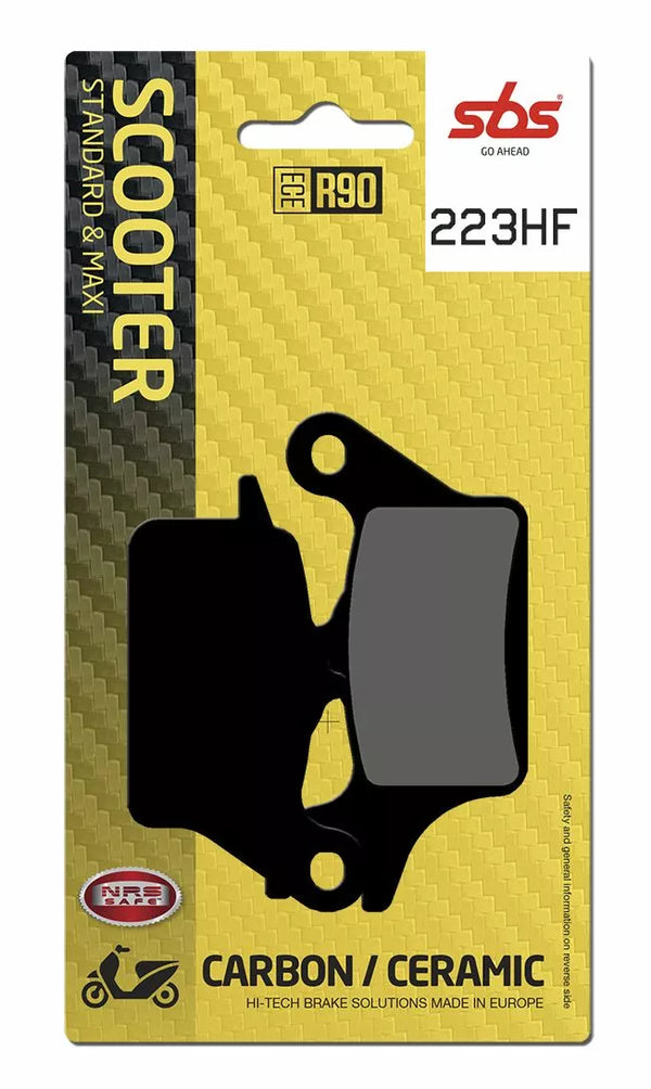 SBS BRAKE PAD CAR/CER SCOOT 223HF