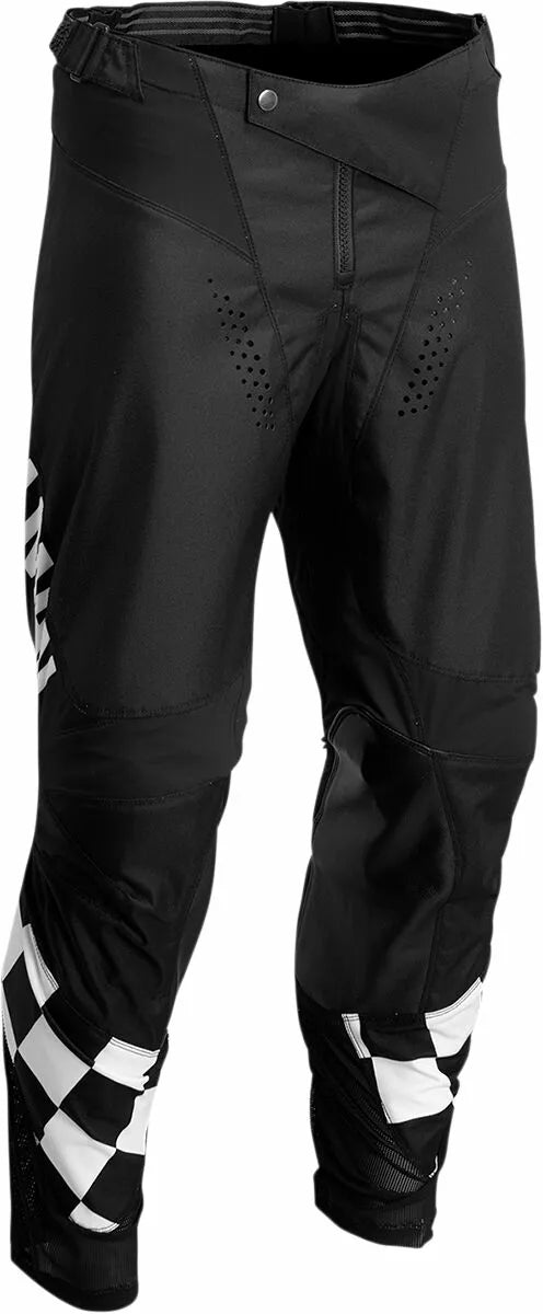 Thor-Hallman Pant se liší Cheq Bk/Wh 36 2901-9520