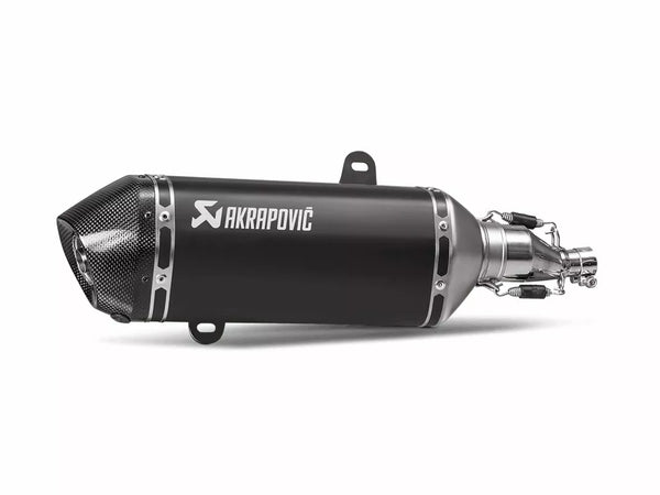 AKRAPOVIC MUFFLER SS/CF BLK GTS125 S-VE125SO2-HZBL