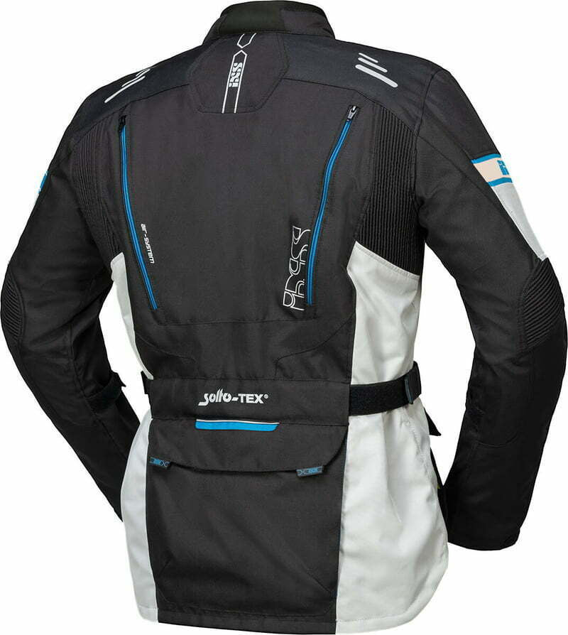 iXS Textile Motorcycle Jacket Lorin ST Black / Blue 