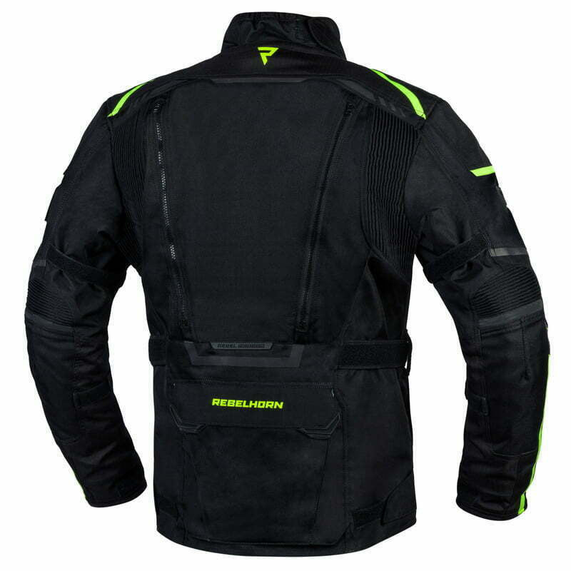 Rebelhorn Textile MC Jacket Cubby IV černá /chřipka