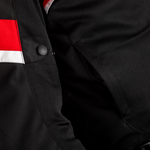 První textilní pilot MC-Jacket Black /Red