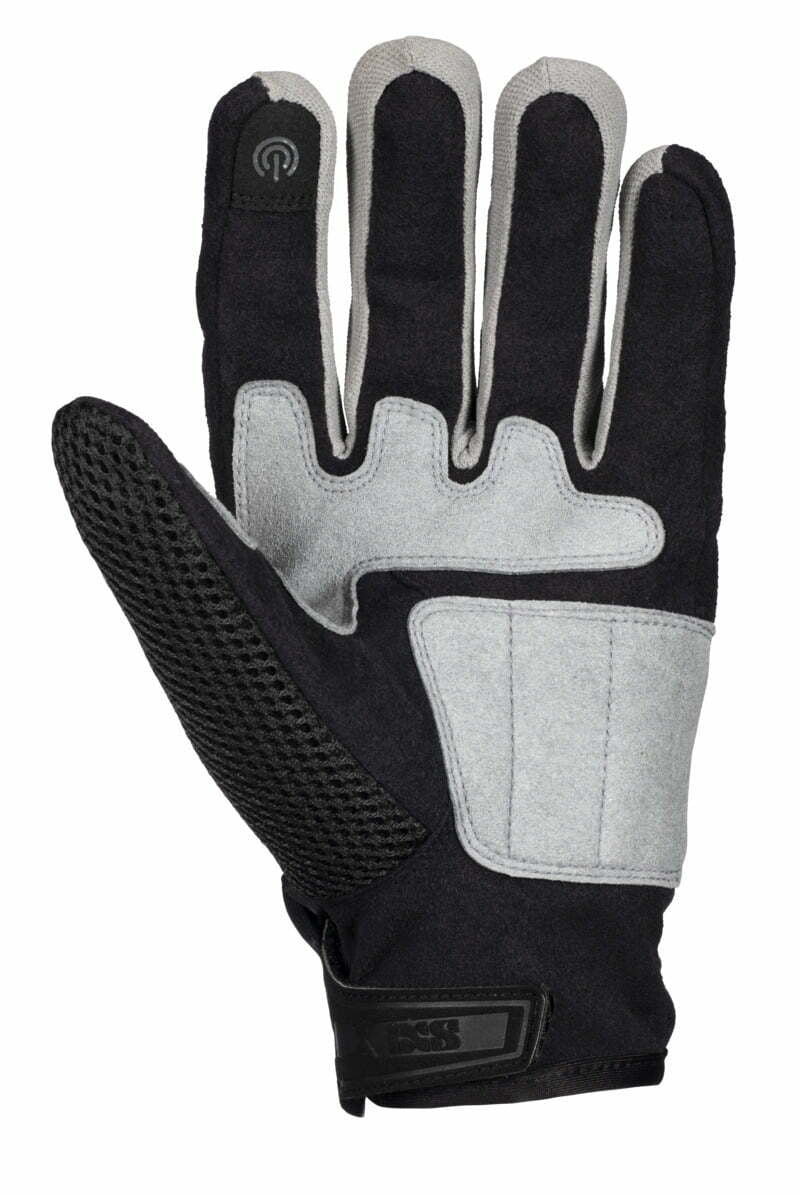 IXS MC Gloves Samur Air Black /Grey