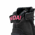 Rebelhorn Ladies MC-Shoes Vandal Black /Pink