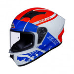 SMK Integral MC Helmet Stellar Squad Red /White