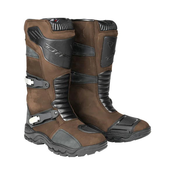 DiFI MC Boots Navarra Aerotex Brown