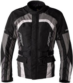 První textilie MC-Jacket Alpha 5 Black /Grey