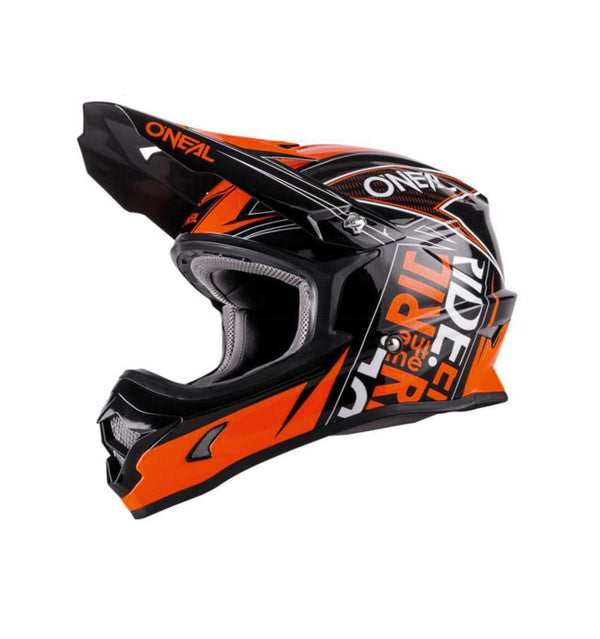 Oneal Cross MC Helmet 3 série paliva Black /Orange /White