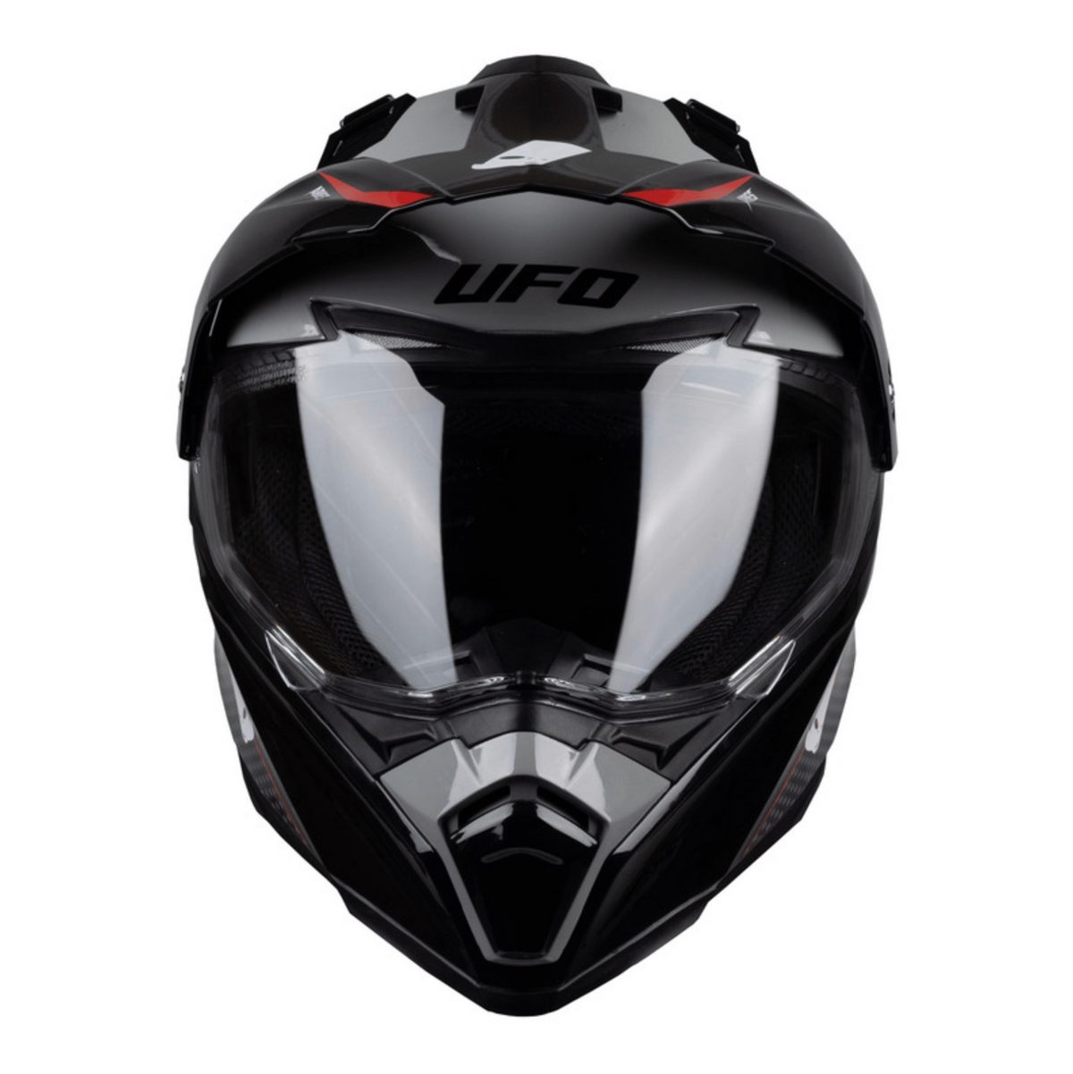 UFO Adventure MC helmet aries black /gray