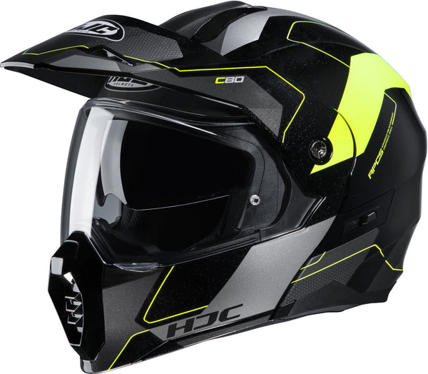 HJC Adventure MC Helmet C80 Rox Black /Chřipka