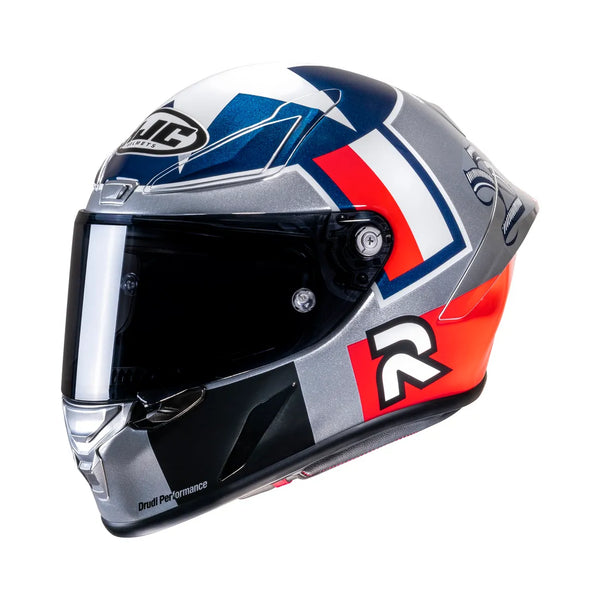 HJC Integral MC Helmet Rpha 1 Ben Spies Silver Star
