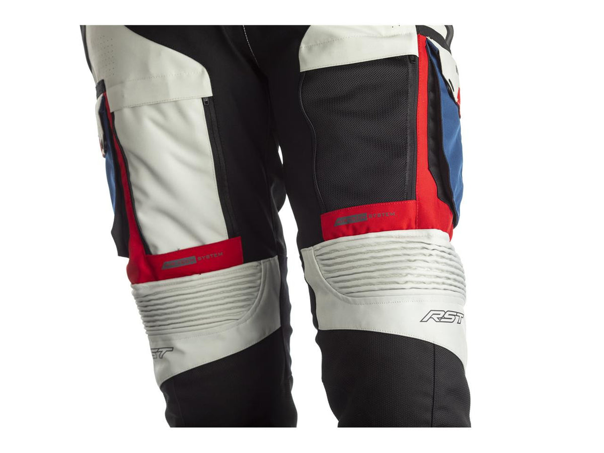 První textilie MC-Pants Adventure-X Blue /Red