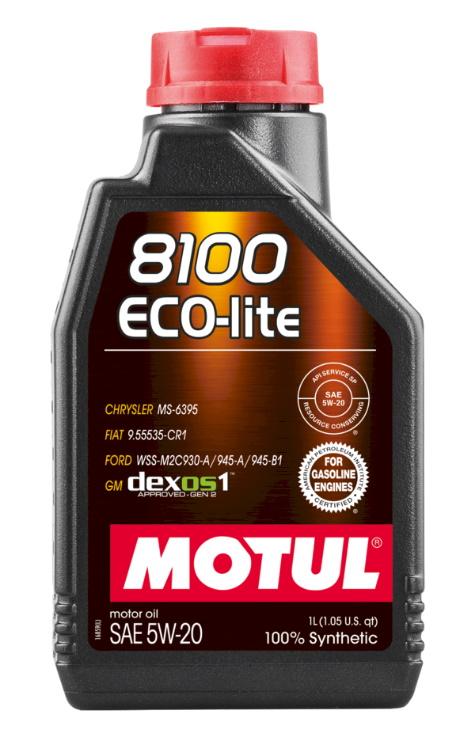 Motul 8100 Eco-Lite 5W20 1L (12pcs/cardboard)