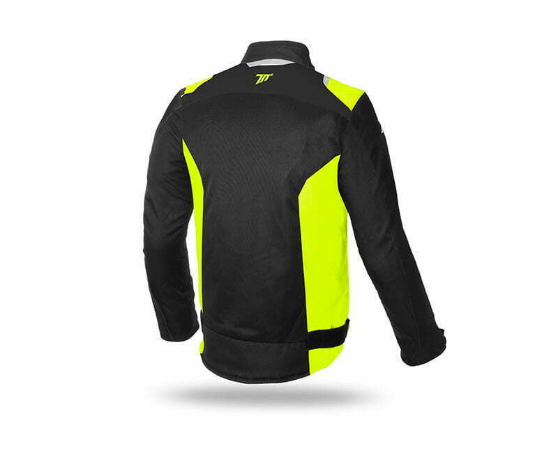 Sedmdesát textilních MC Jacket SD JR48 Black /Chřipka