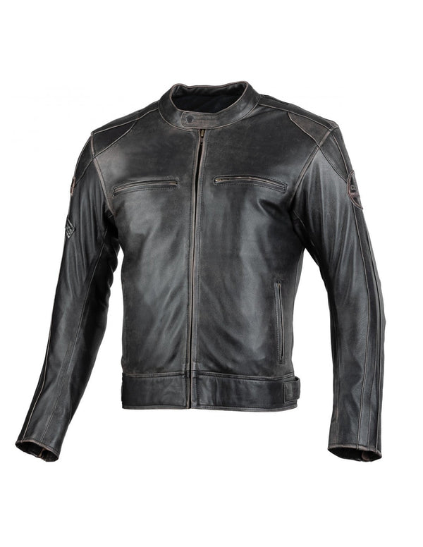 Seca Mc-Leather Jacket Aviator II Vintage Black 
