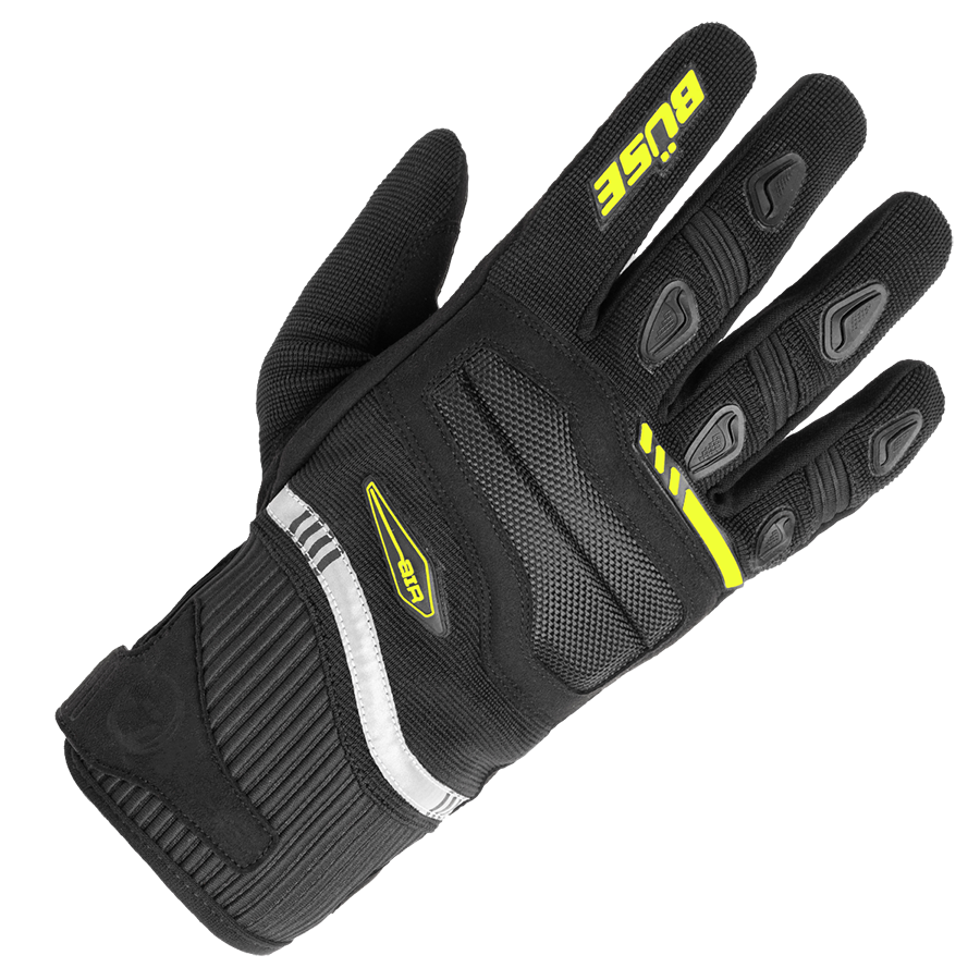 Büse Mc-Gloves Fresh Black /Flu