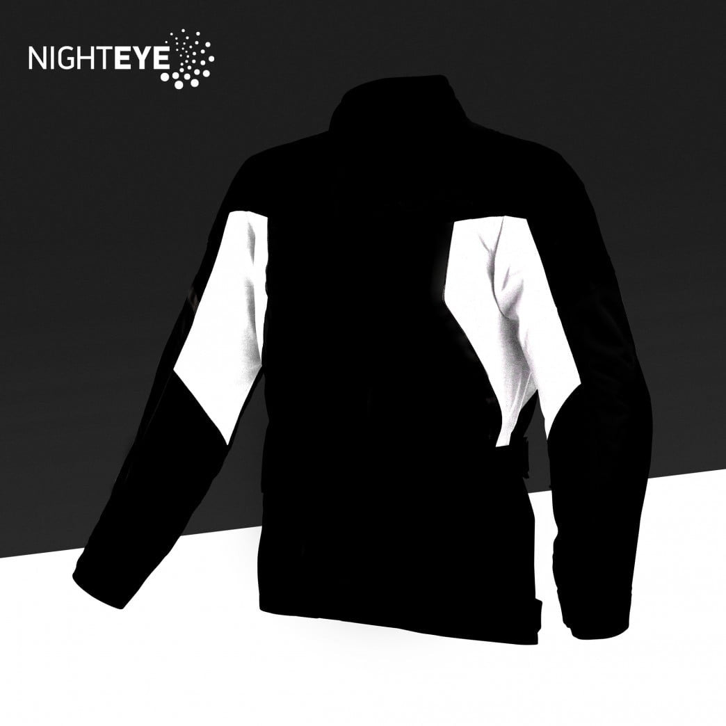 Macna Textile MC Jacket Epitude Night Eye Black /Chřipka