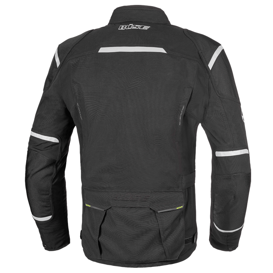 Büse Textile MC Jacket Laminerate Grado Black