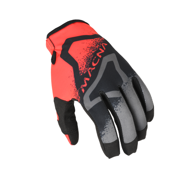MX Gloves MacNA, dvork-1 černá/šedá/červená
