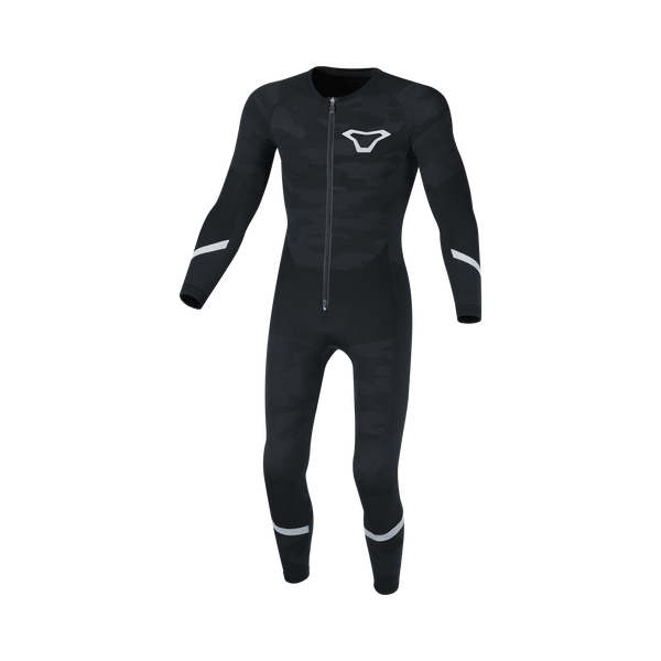 Baselayer Macna, Cool Suit Black/Gray/Silver