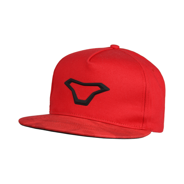 Macna Cap Snapback 3D logo červené /černé