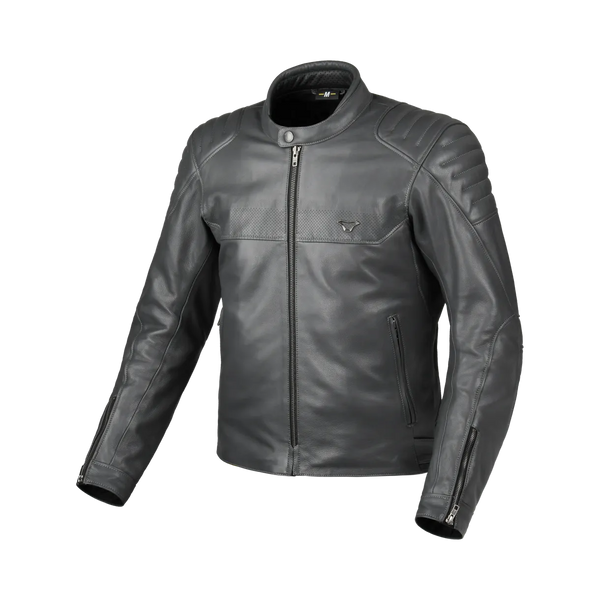 Macna Leather MC Jacket Lance 2,0 šedá