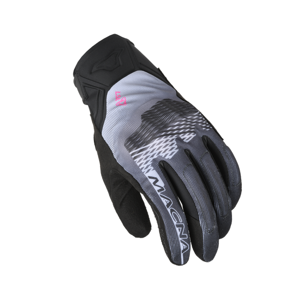 Motocyklové rukavice Macna, Recon 2.0 Women Black/Grey/Pink