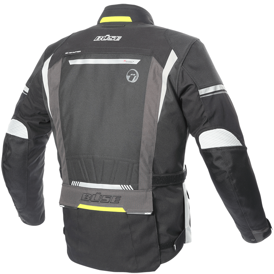 Büse Textile MC jacket Highland II Black /Gray