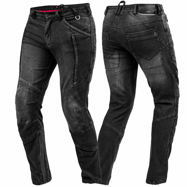 Shima Kevlar MC-Jeans Ghost Black