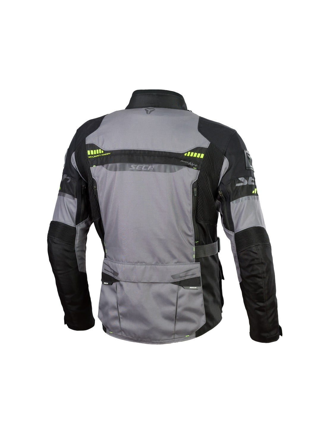 SecA Textile MC Jacket Arrakis II Grey /Black