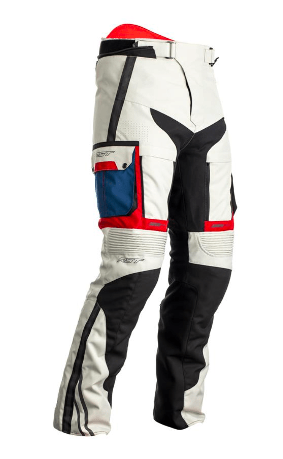 První textilie MC-Pants Adventure-X Blue /Red