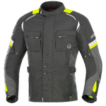 Büse Textile MC jacket Breno Black /Flu