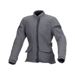 Macna Women's Textile Motorcycle Jacket Shine Gray 